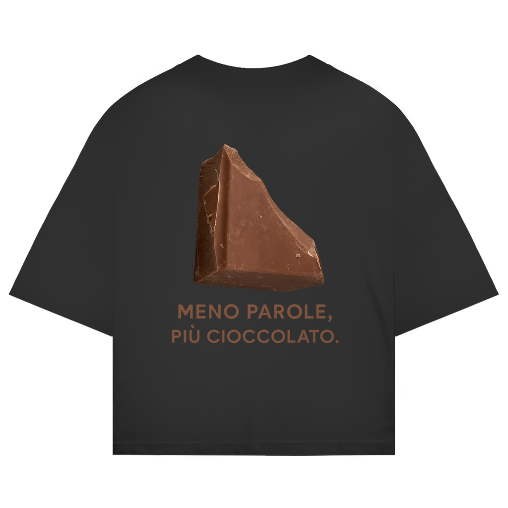 CIOCCOLATO - MENO PAROLE - oversize