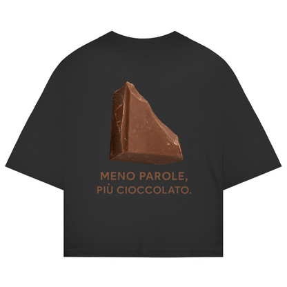 CIOCCOLATO - MENO PAROLE - oversize