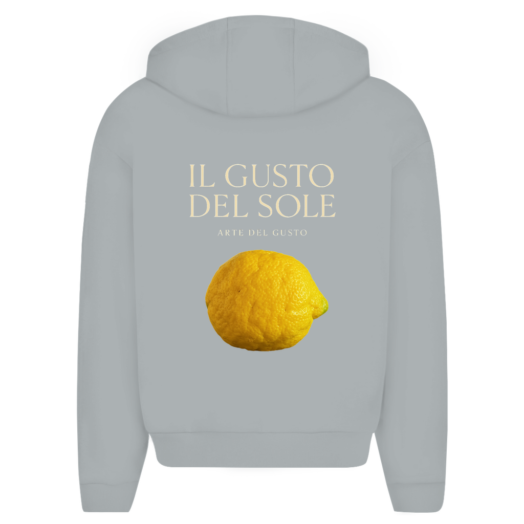 LIMONE - IL GUSTO - oversize zipper hoodie