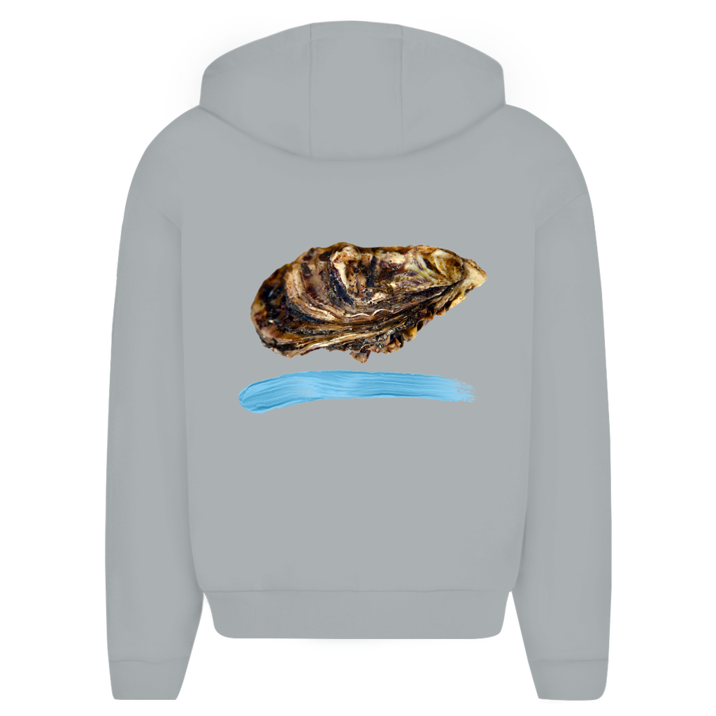 OSTRICIA - oversized zipper hoodie