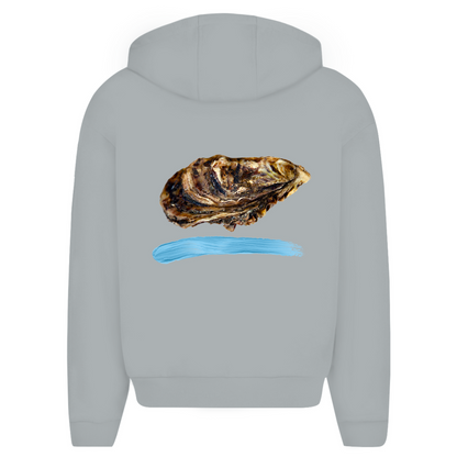 OSTRICIA - oversized zipper hoodie