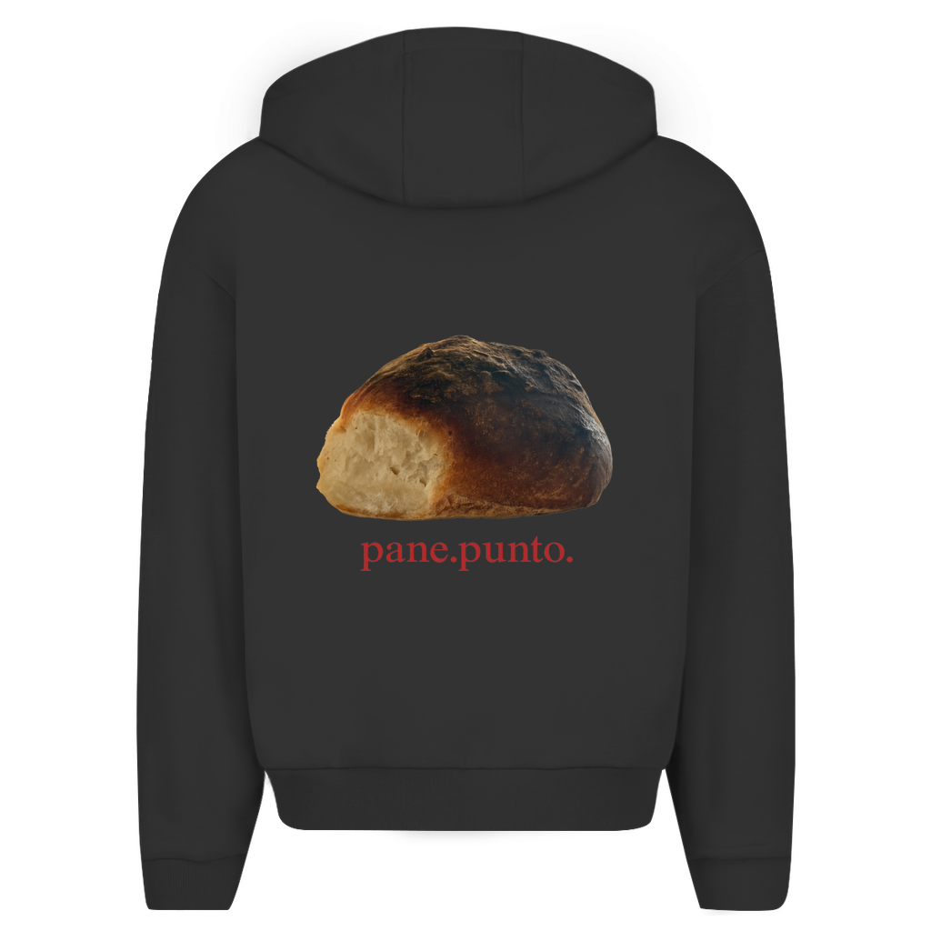 PANE - oversize zipper hoodie