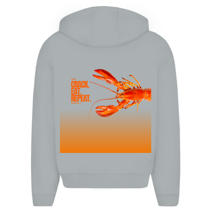 LOBSTER statement - oversized zipper hoodie