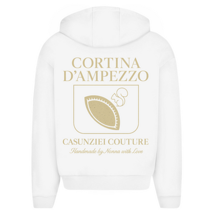 CASUNZIEI couture - oversize zipper Hoodie