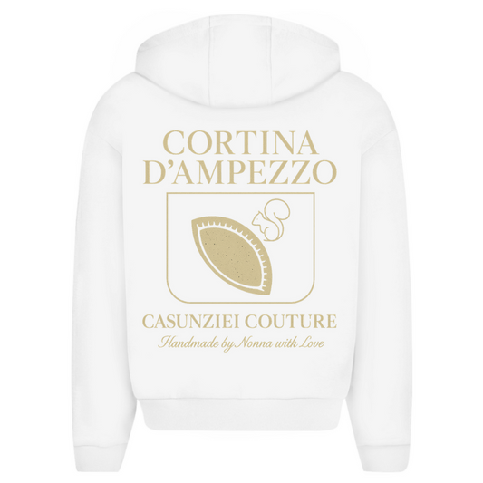 CASUNZIEI couture - oversize zipper Hoodie