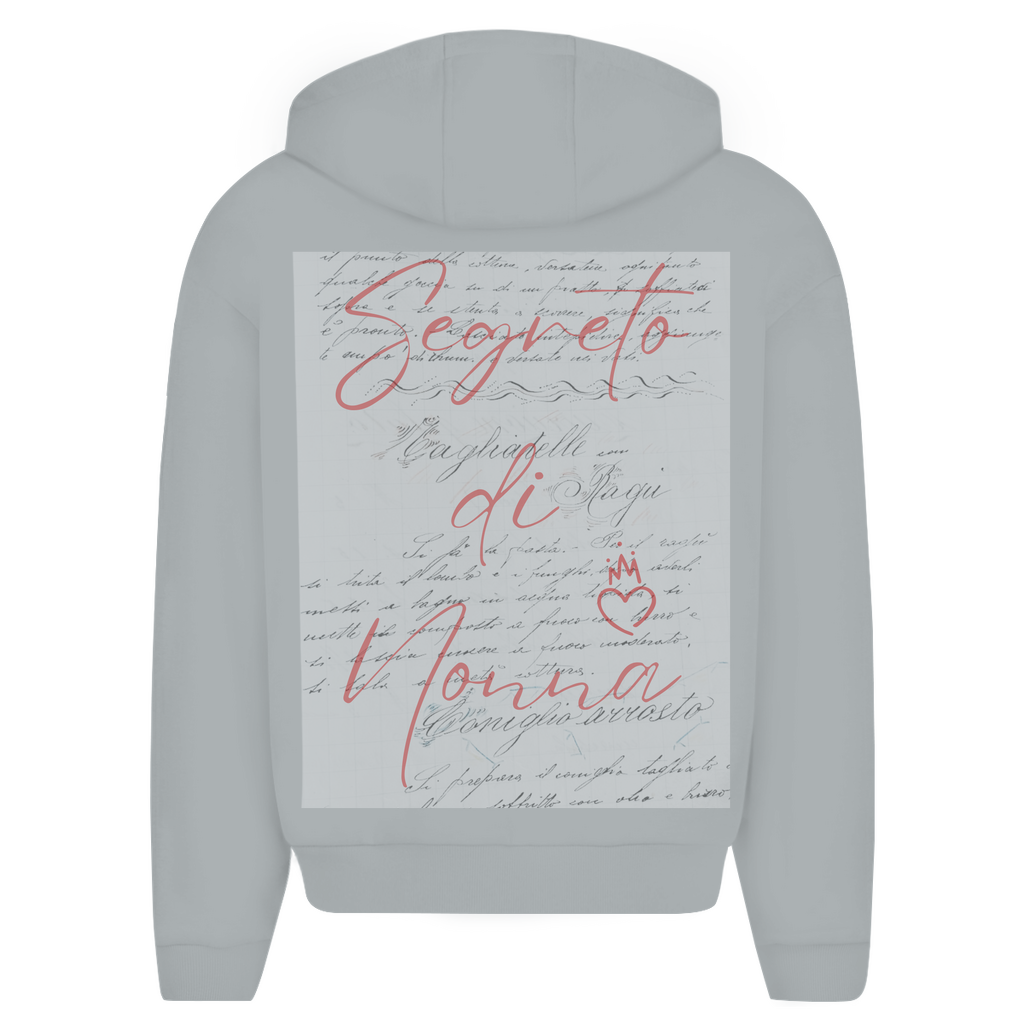 NONNA - oversized zipper hoodie