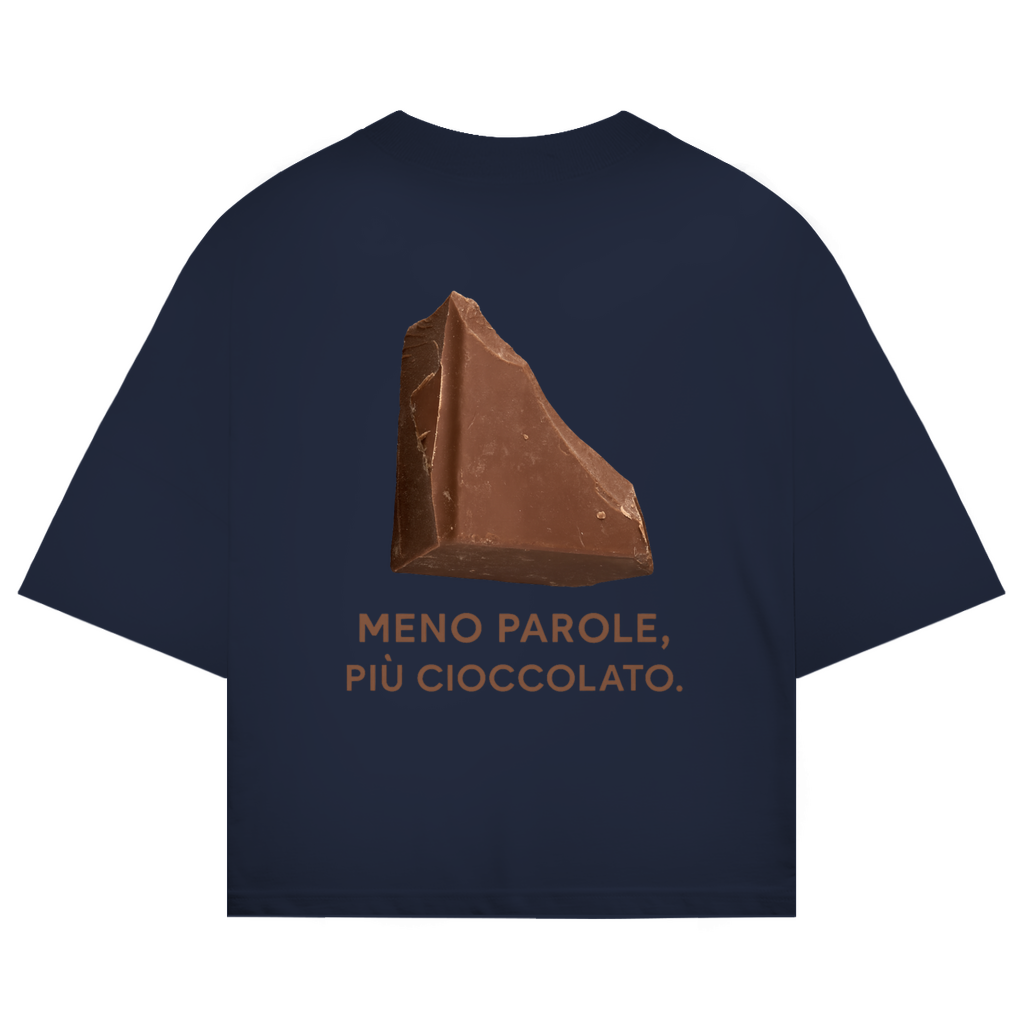 CIOCCOLATO - MENO PAROLE - oversize