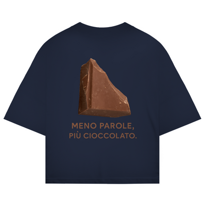 CIOCCOLATO - MENO PAROLE - oversize