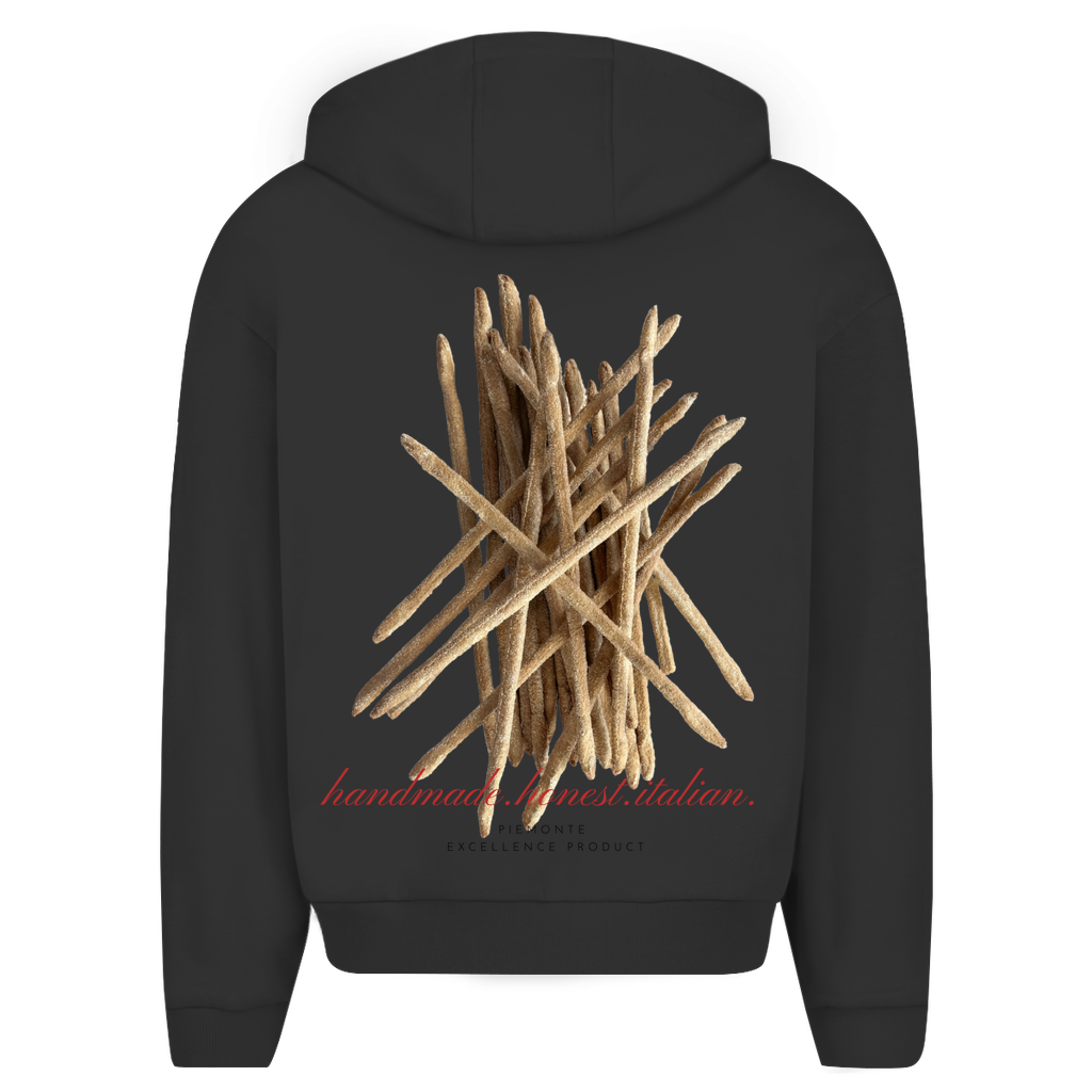 GRISSINI - oversized zipper hoodie
