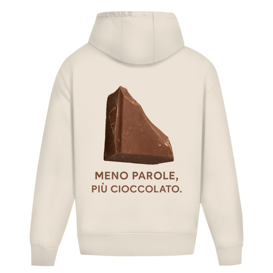 CIOCCOLATO - MENO PAROLE - premium hoodie