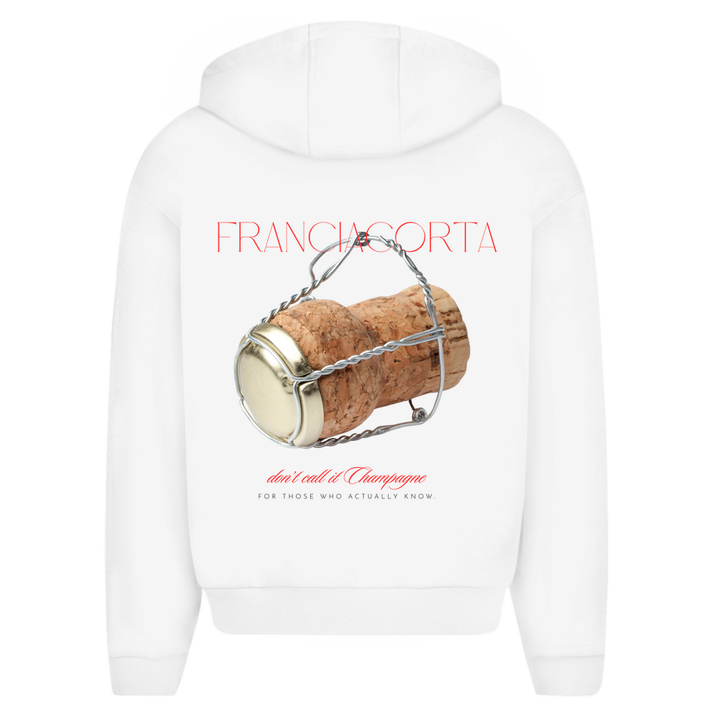 FRANCIACORTA - oversized zipper hoodie