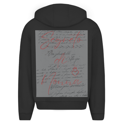 NONNA - oversized zipper hoodie