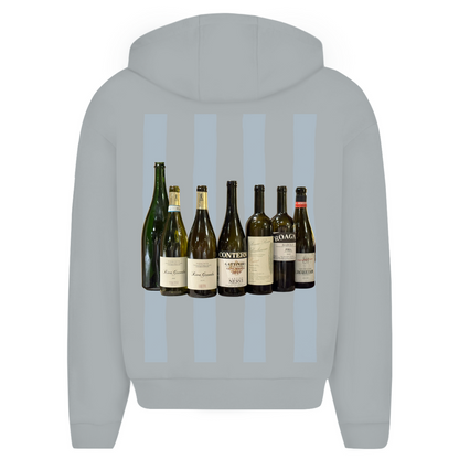 VINO signature - oversized zipper hoodie