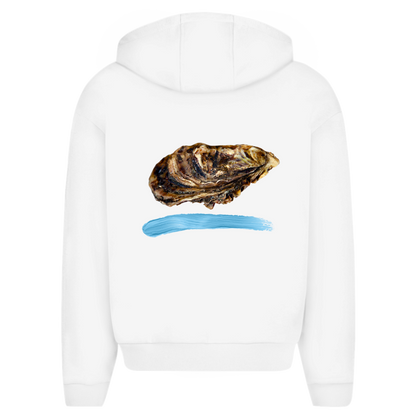 Ostrica - oversized zipper hoodie