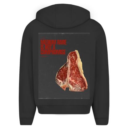 Bistecca - medium rare - oversize zipper hoodie