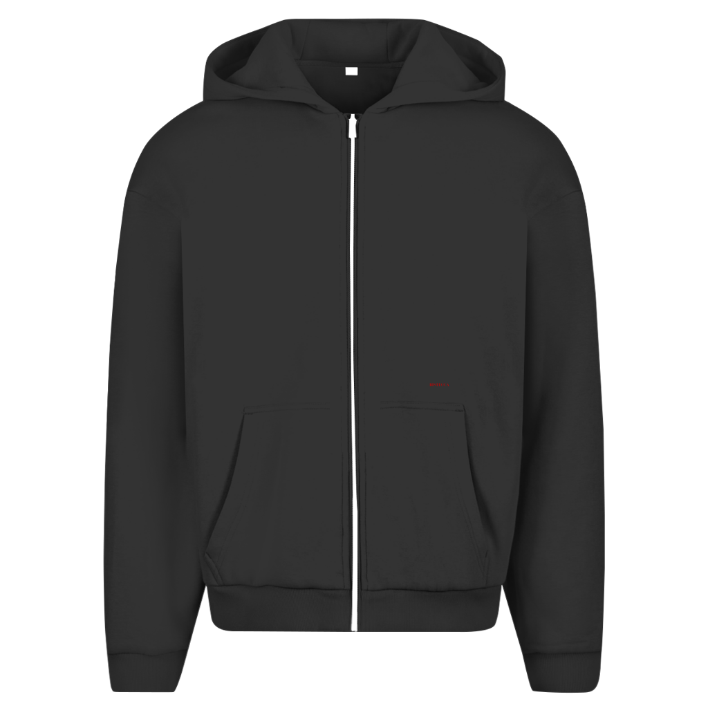Bistecca - medium rare - oversize zipper hoodie