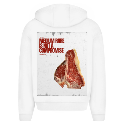 Bistecca - medium rare - oversize zipper hoodie