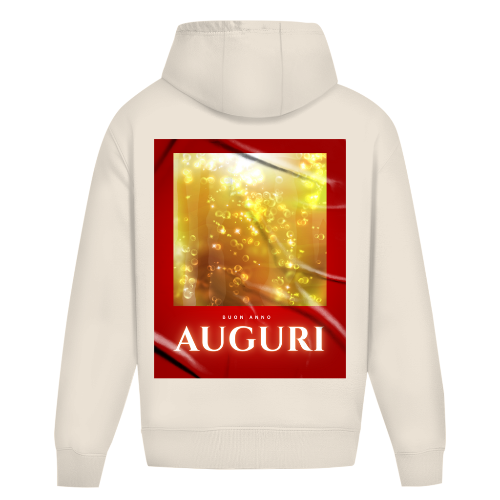 AUGURI Champagne bubbles - premium hoodie limited edition