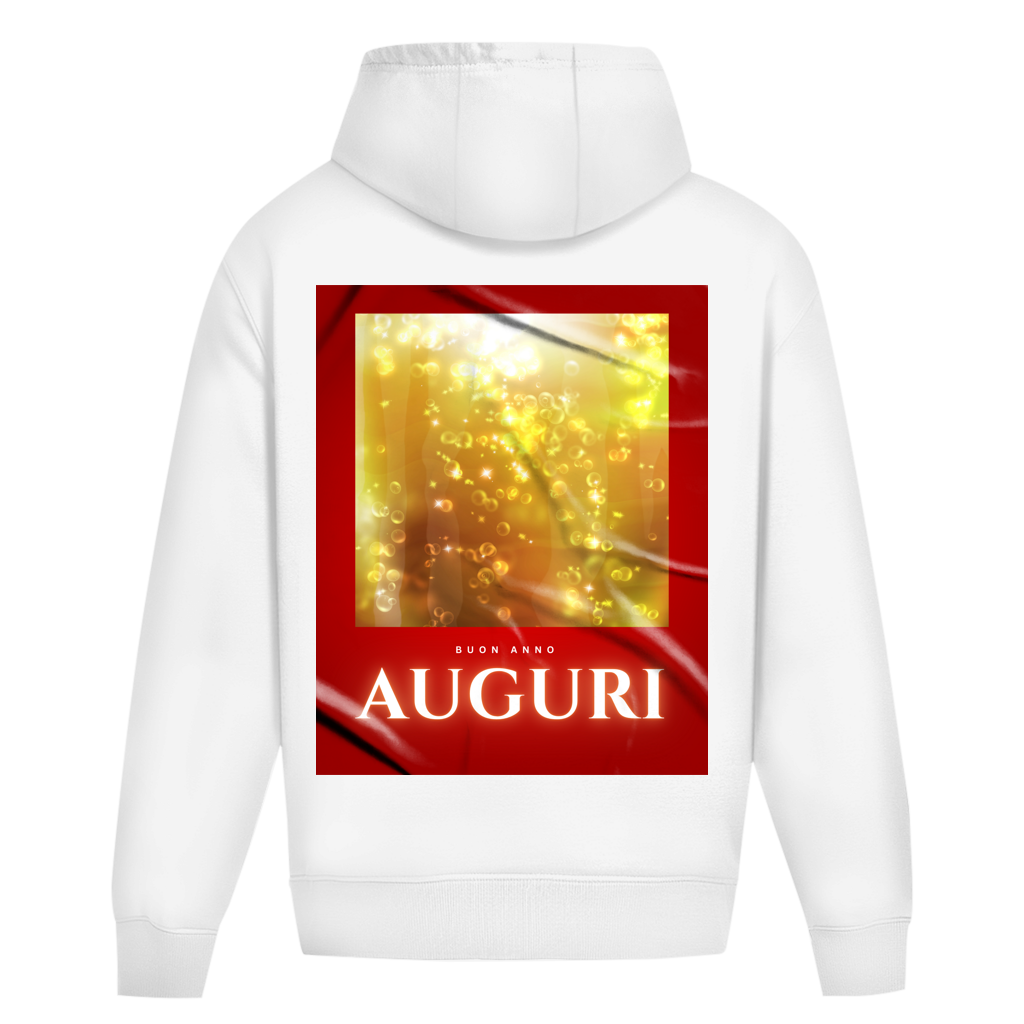 AUGURI Champagne bubbles - premium hoodie limited edition
