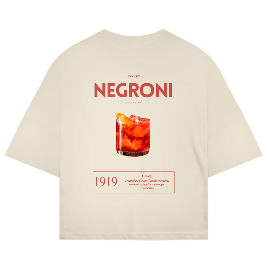 APERITIVO PER DUE – NEGRONI Edition - Set Preis (2x T-Shirt & 2x Cap)