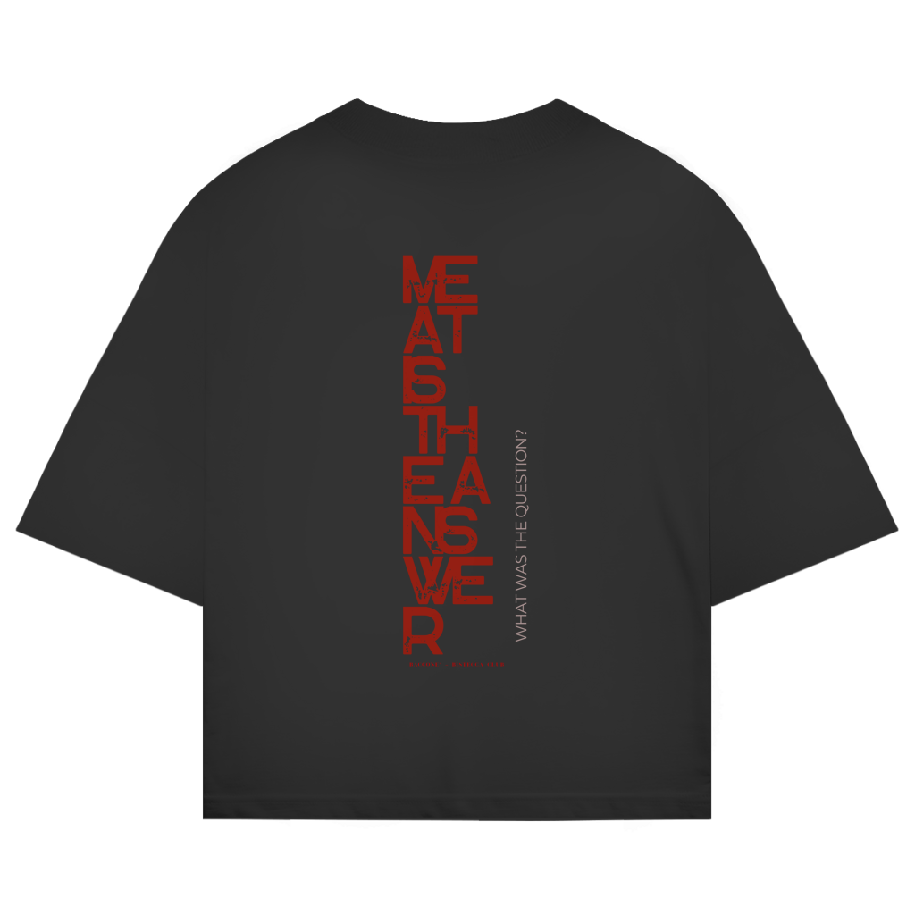 Meat is the answer - oversize