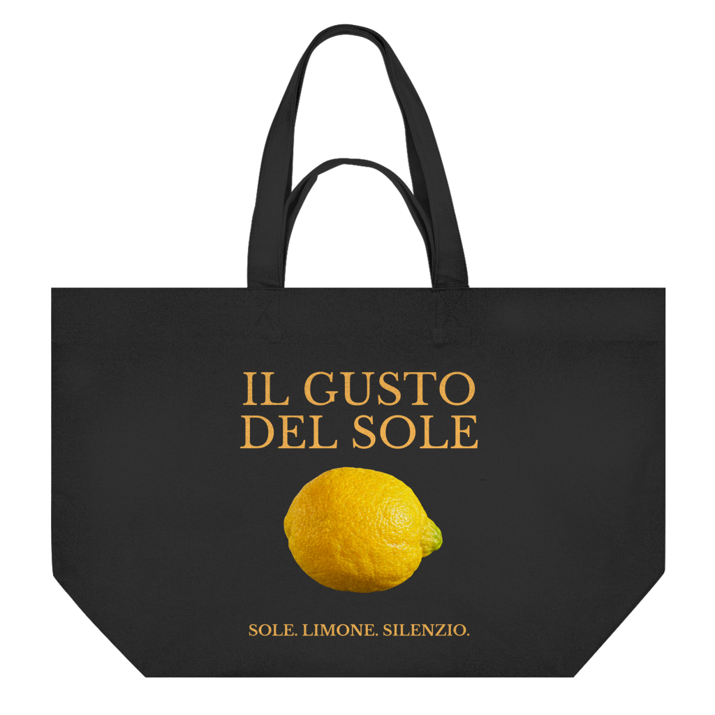 LIMONE – Il Gusto del Sole Canvas Bag | BACCONE