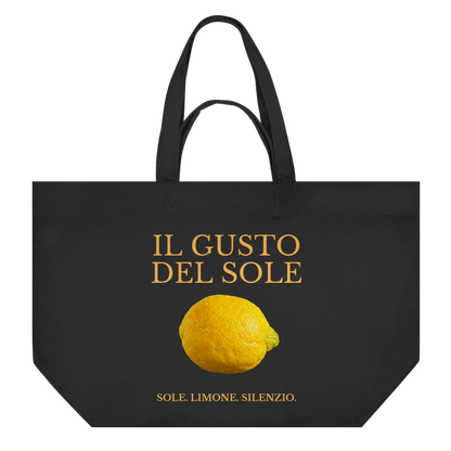 LIMONE – Il Gusto del Sole Canvas Bag | BACCONE