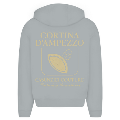 CASUNZIEI couture - oversize zipper Hoodie