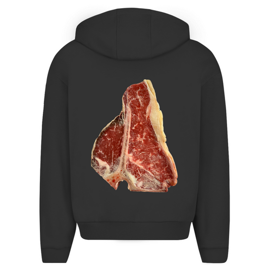 BISTECCA - oversize zipper Hoodie