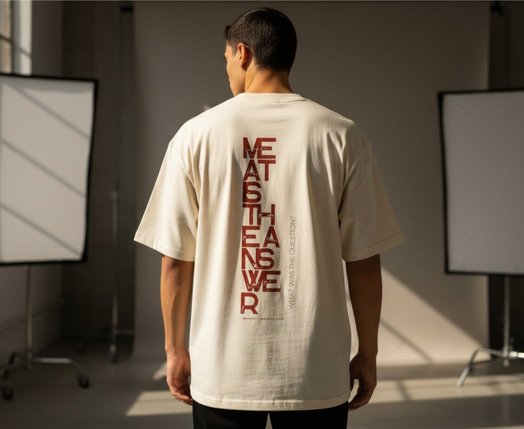 Meat is the answer - oversize