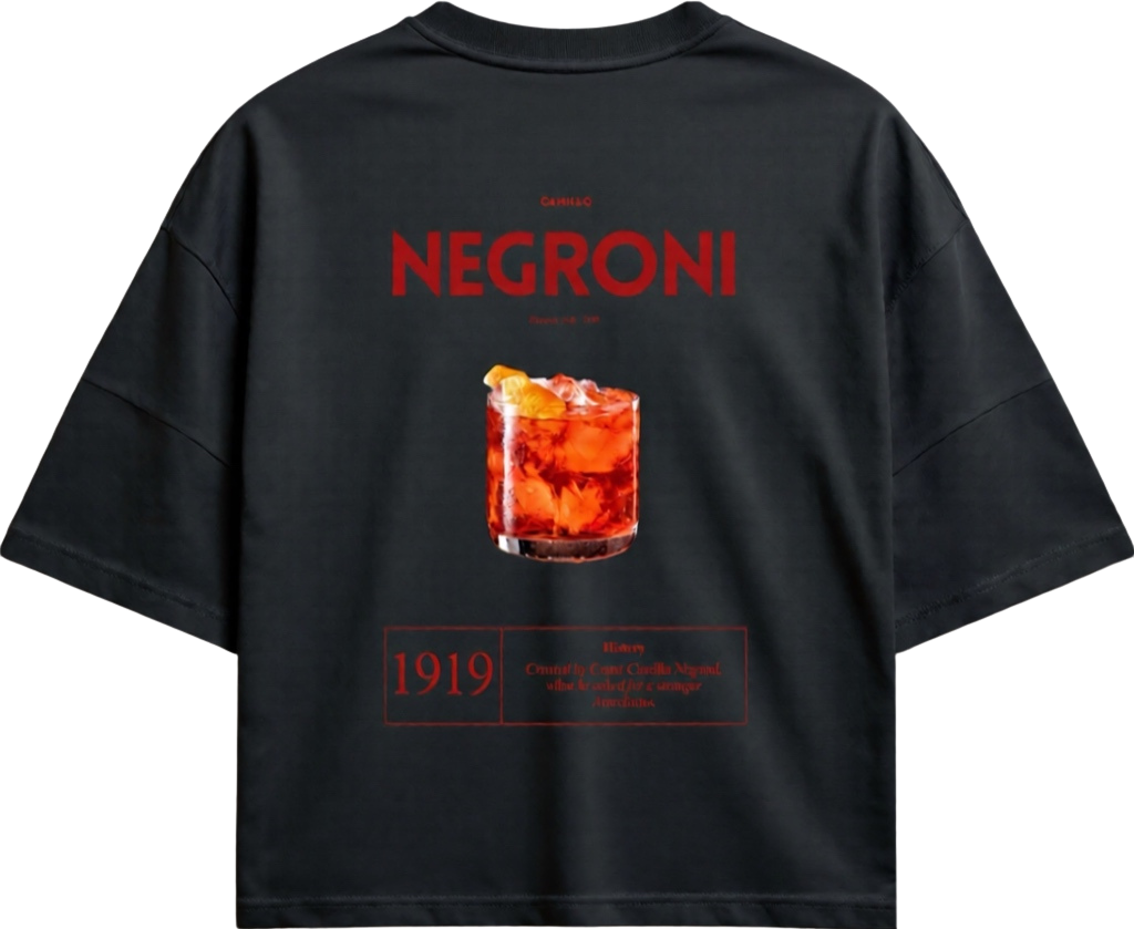 NEGRONI signature - oversized t-shirt