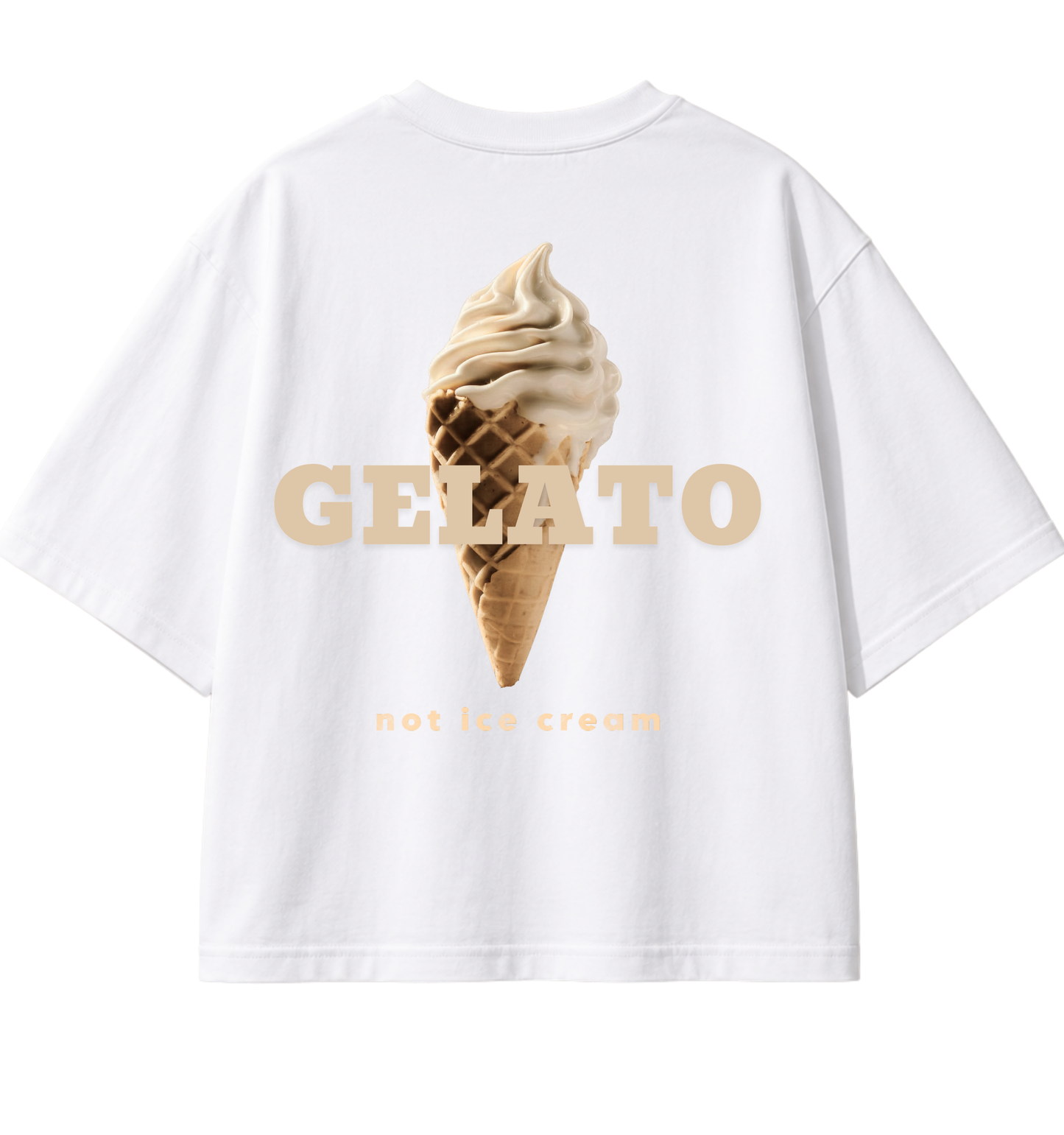 GELATO - oversize backprint