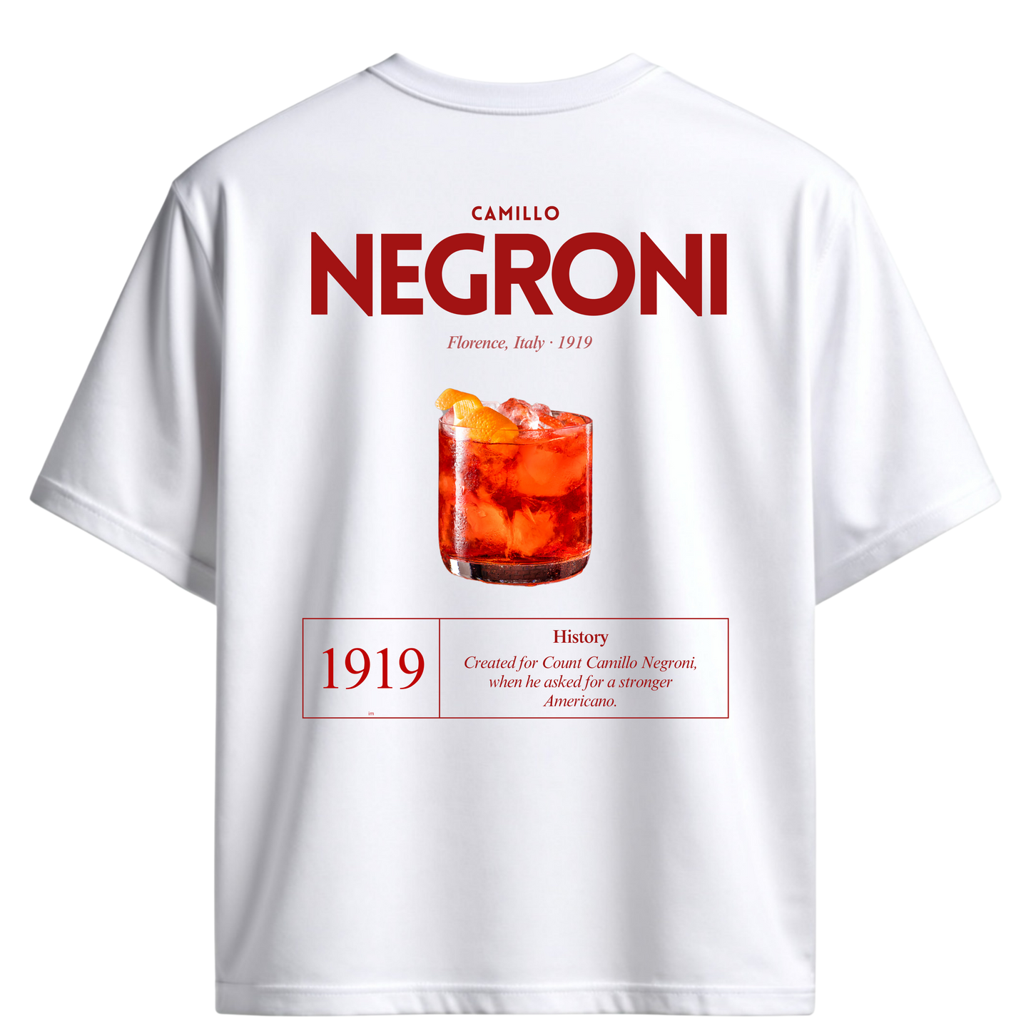 NEGRONI Il Classico - backprint