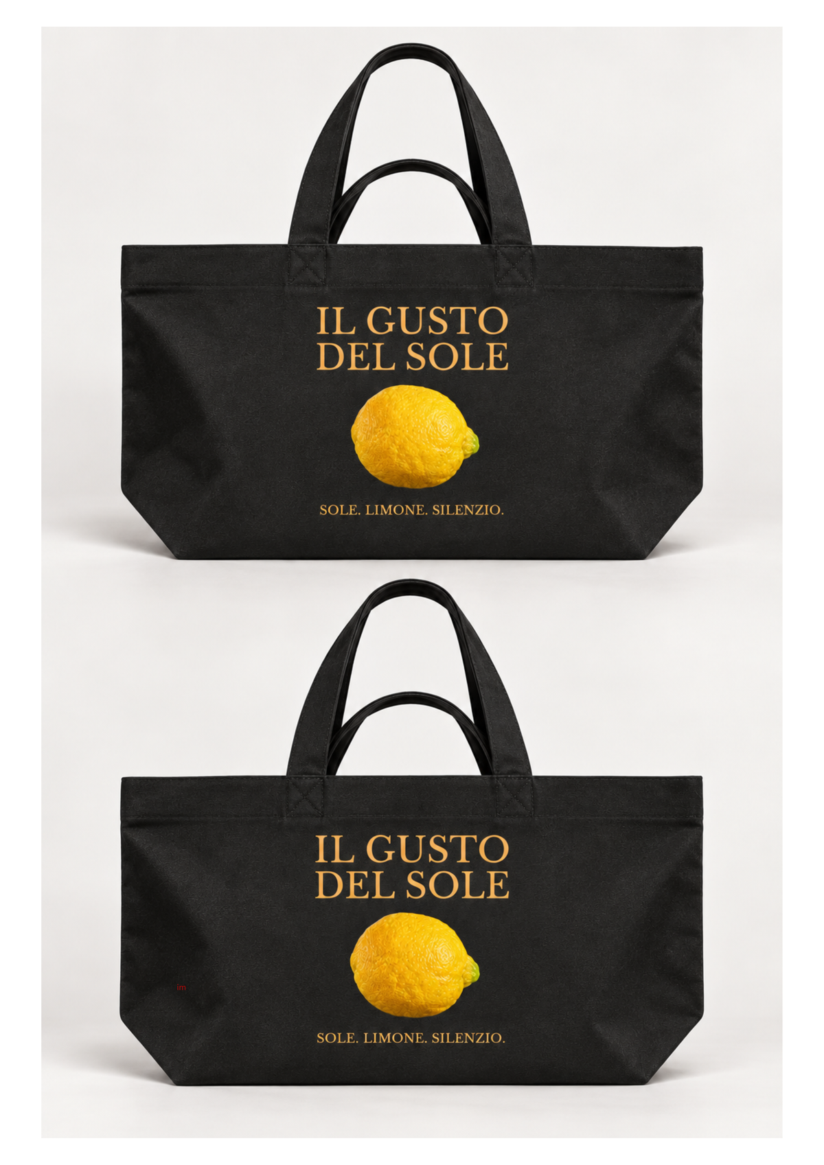 LIMONE – Il Gusto del Sole Canvas Bag | BACCONE
