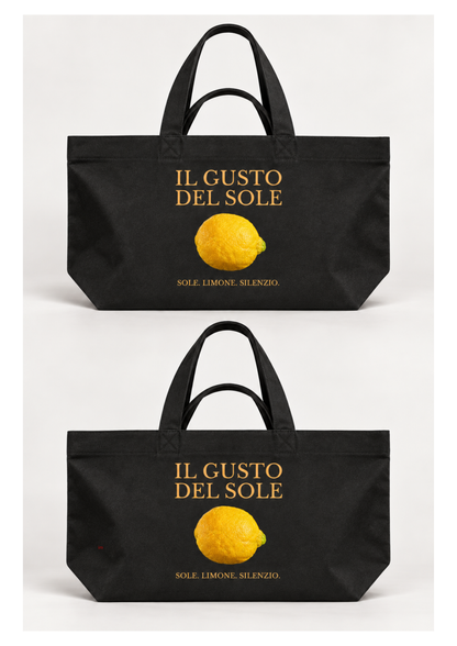 LIMONE – Il Gusto del Sole Canvas Bag | BACCONE