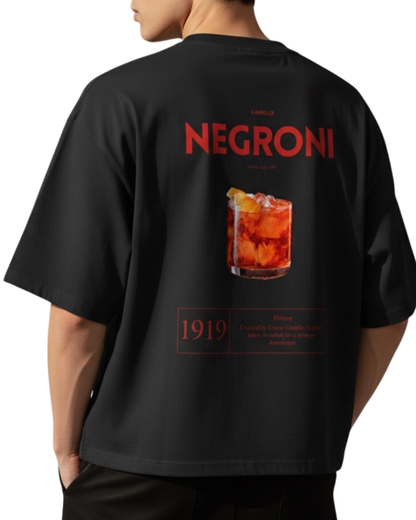 NEGRONI signature - oversized t-shirt