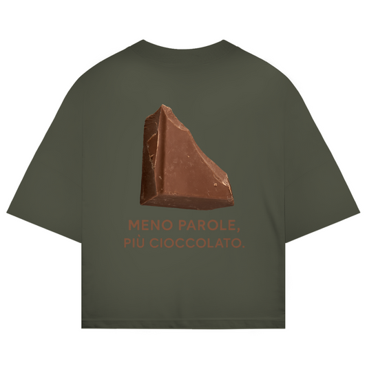 CIOCCOLATO - MENO PAROLE - oversize