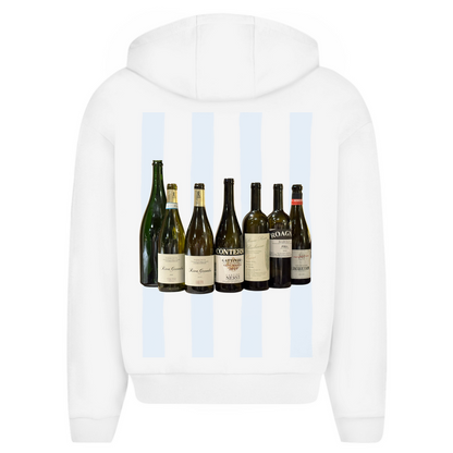 VINO signature - oversized zipper hoodie