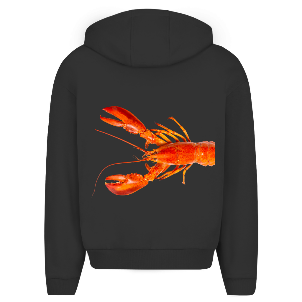 LOBSTER - oversize zipper Hoodie