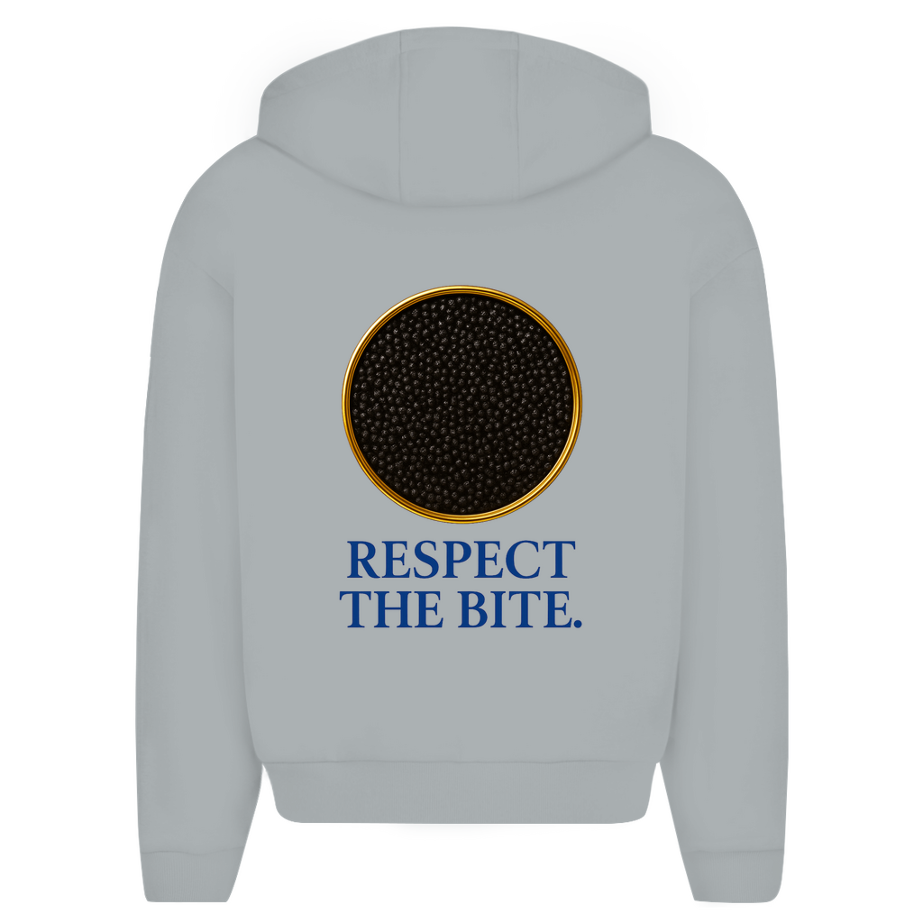 La DOLCE VITA d’Alta Classe - Caviale Hoodie zip & Ostrica premium hoodie schwarz