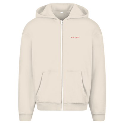 PAZZO di NOCI - oversized zipper hoodie