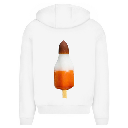 RAKETE - oversize zipper Hoodie