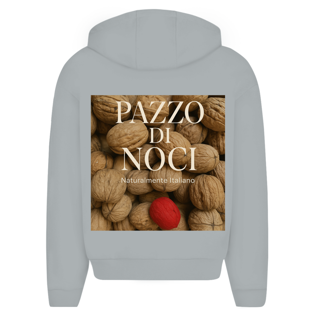 PAZZO di NOCI - oversized zipper hoodie