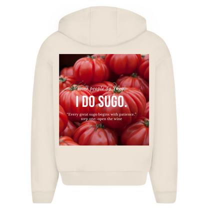 SUGO - oversize zipper hoodie