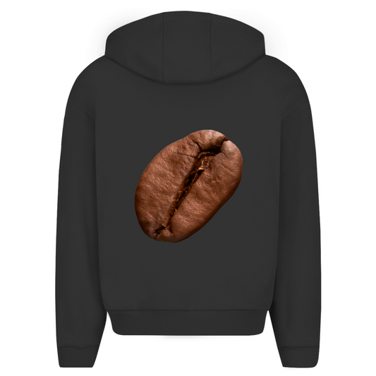 CHICCO DI CAFFÈ - oversize zipper Hoodie