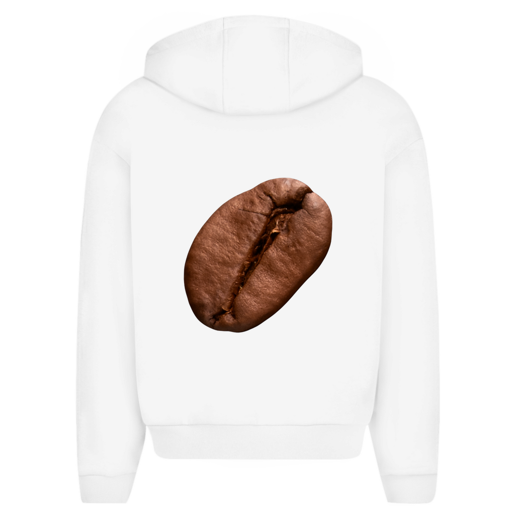 CHICCO DI CAFFÈ - oversize zipper Hoodie