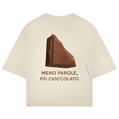 CIOCCOLATO - MENO PAROLE - oversize