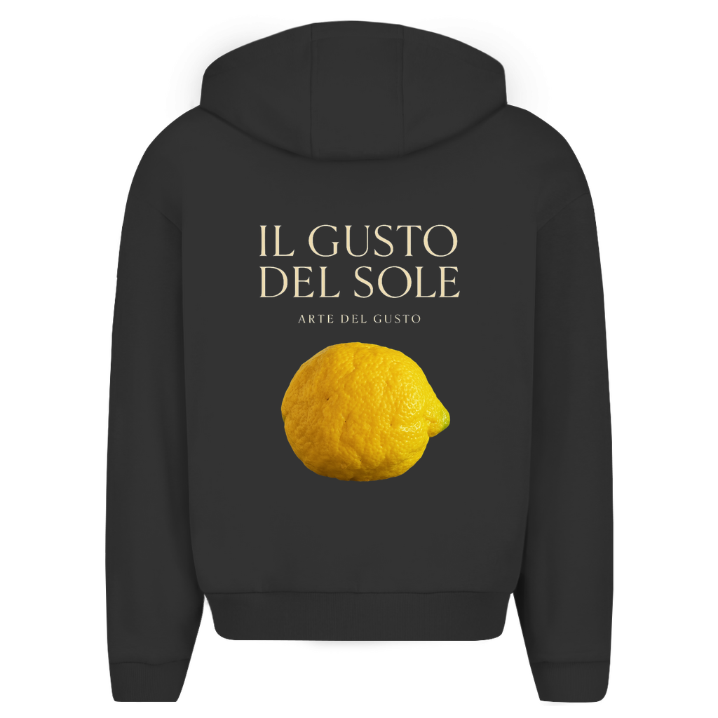 LIMONE - IL GUSTO - oversize zipper hoodie