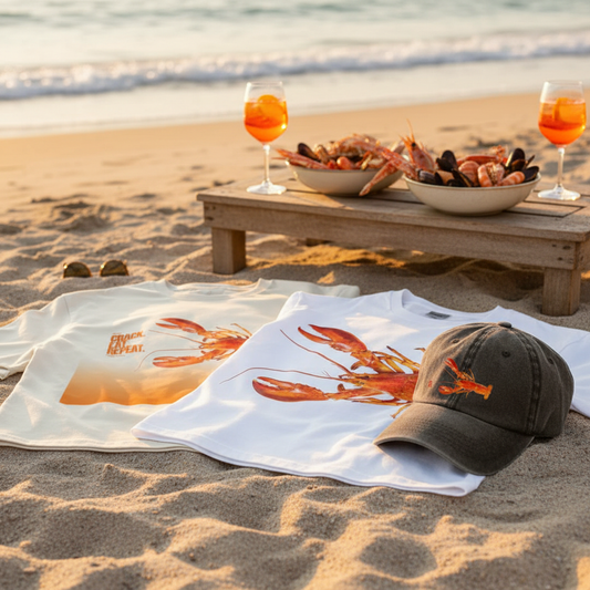 Lobster grande edition - Set Preis (T-Shirt, Signature oversize T-Shirt & Cap)