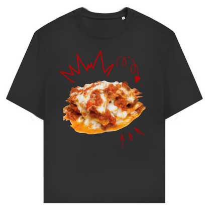 The Lasagna Lover edition – 3 Schichten purer Stil hoodie weiss & t-shirt schwarz & socks